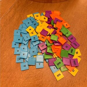 Lakeshore Phonics tiles
